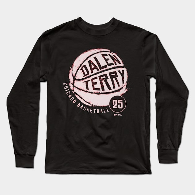 Dalen Terry Chicago Basketball Long Sleeve T-Shirt by lmsmarcel